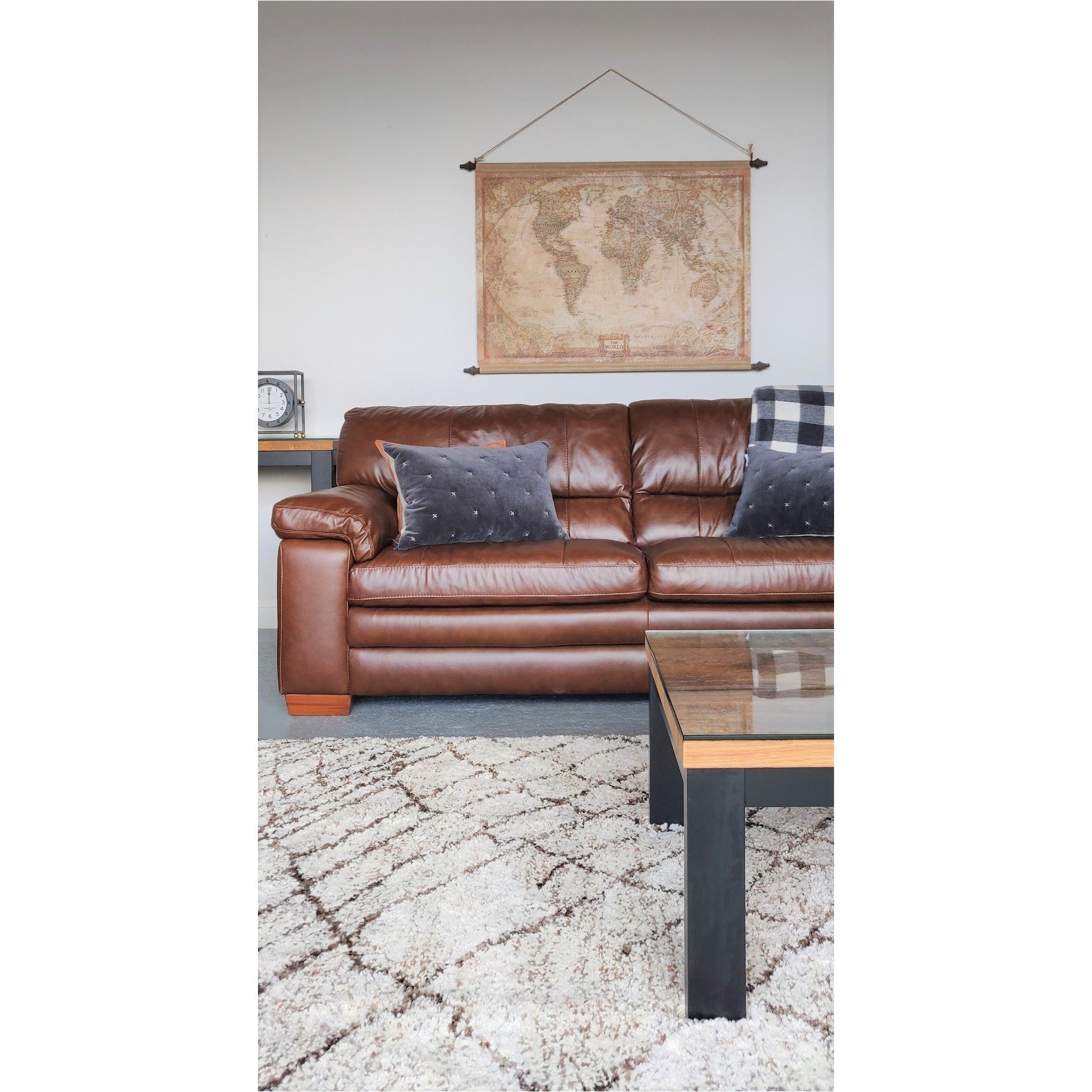 Luxor Leather 3 Seater