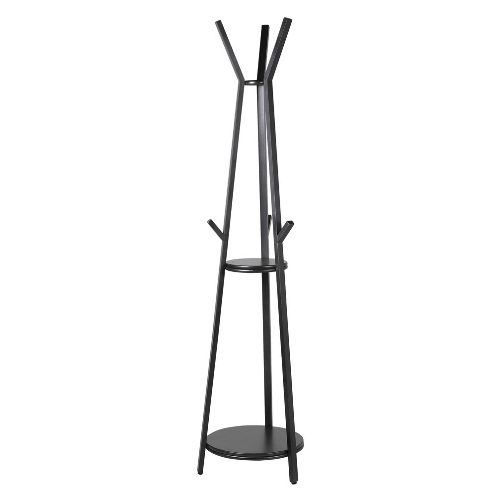 Contemporary Coat Stand Black