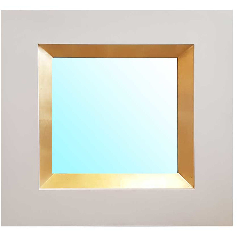 Urban White & Gold Mirror from Upstairs Downstairs Furniture in Lisburn, Monaghan and Enniskillen