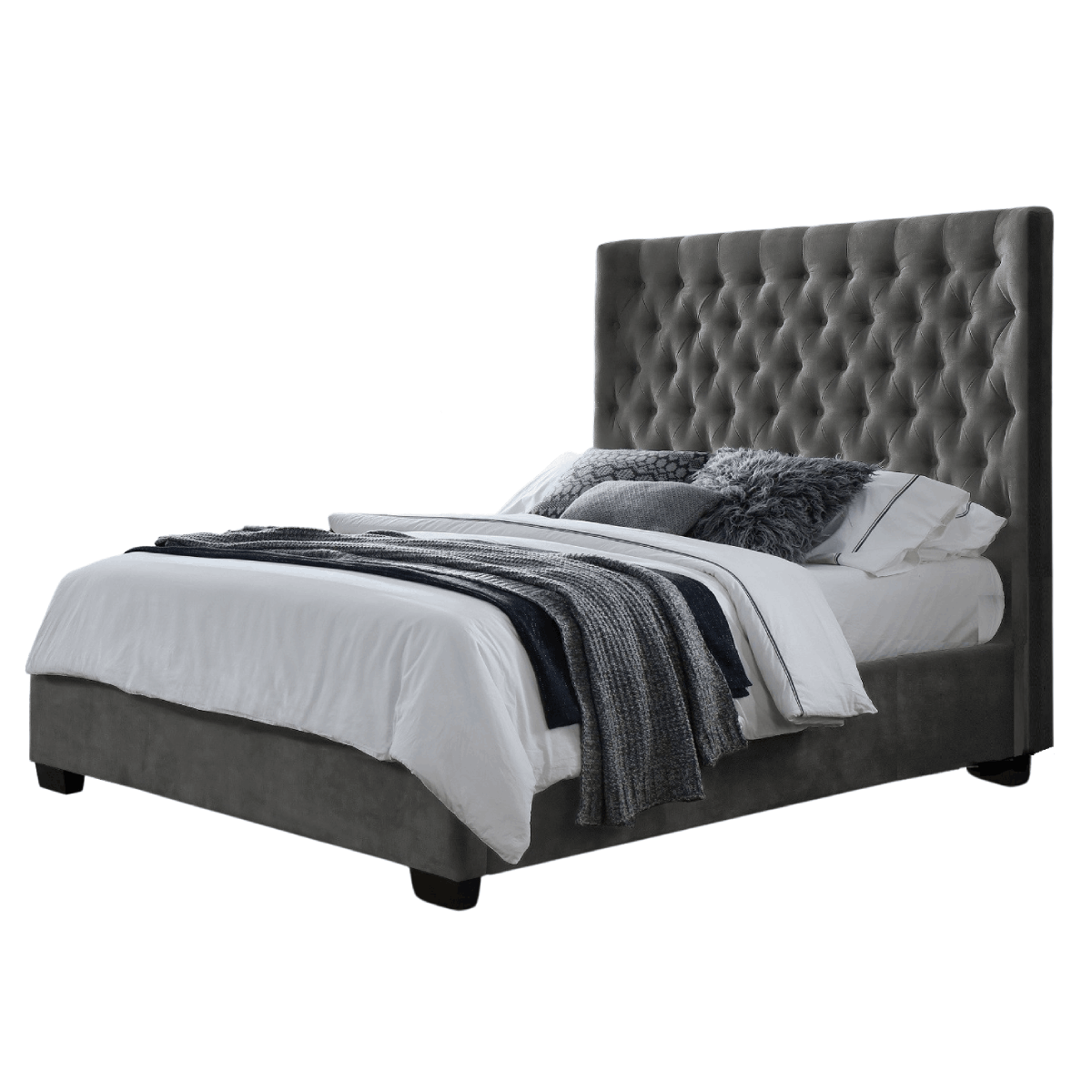 Augustin Grey Bed