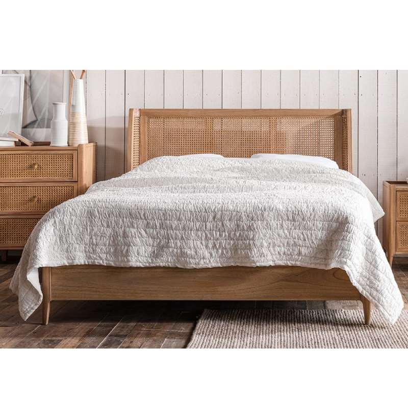 Boho double deals bed frame