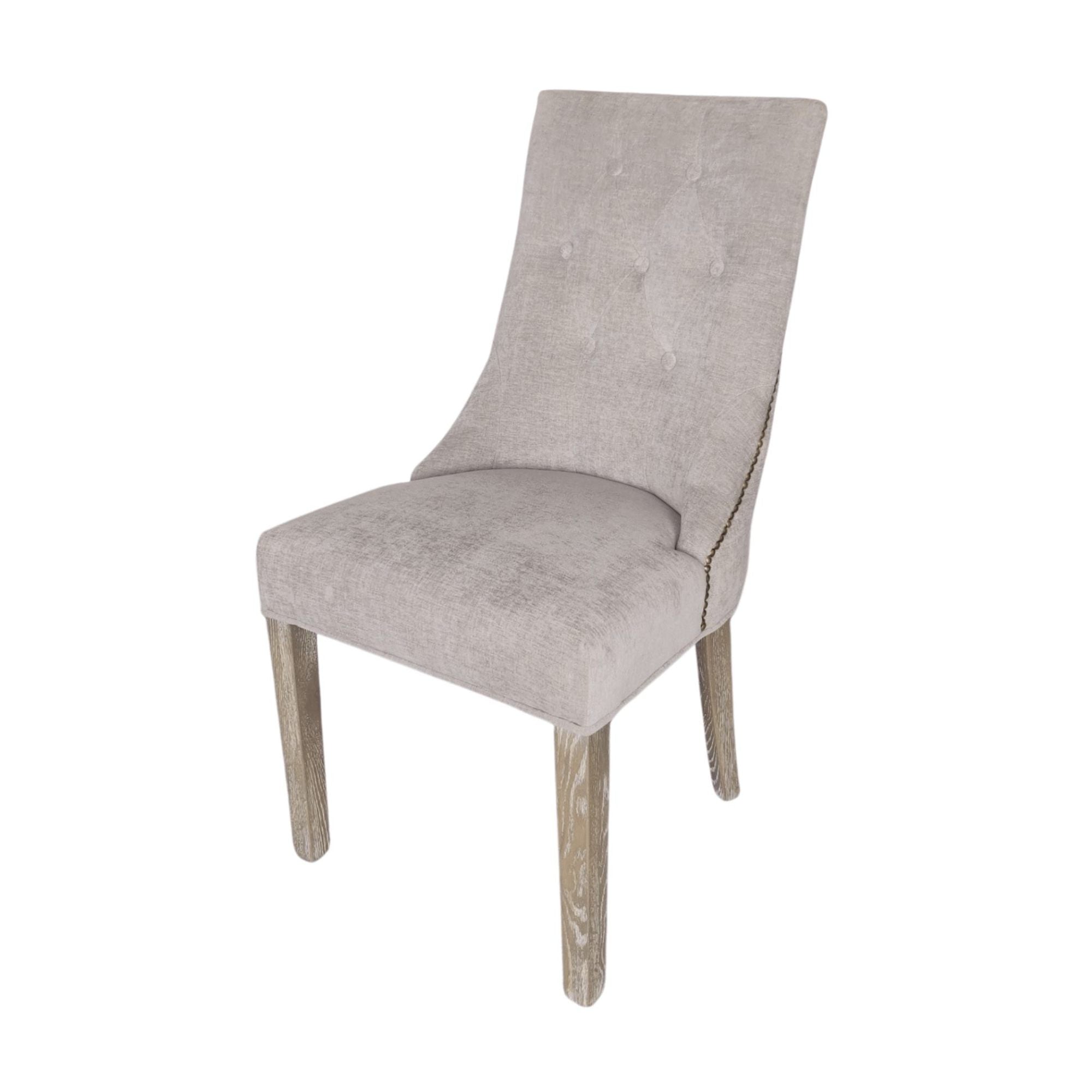 Camilla Chair Grey Fabric