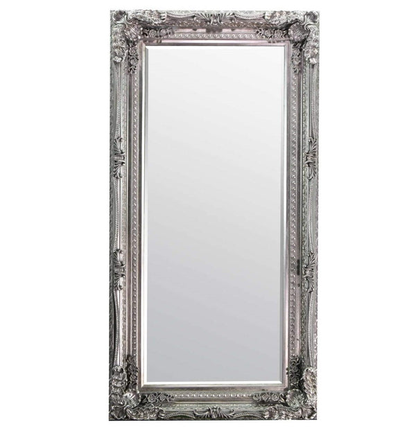Louis Leaner Mirror Silver UpstairsDownstairs.ie