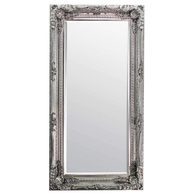 Louis Leaner Mirror Silver UpstairsDownstairs.ie