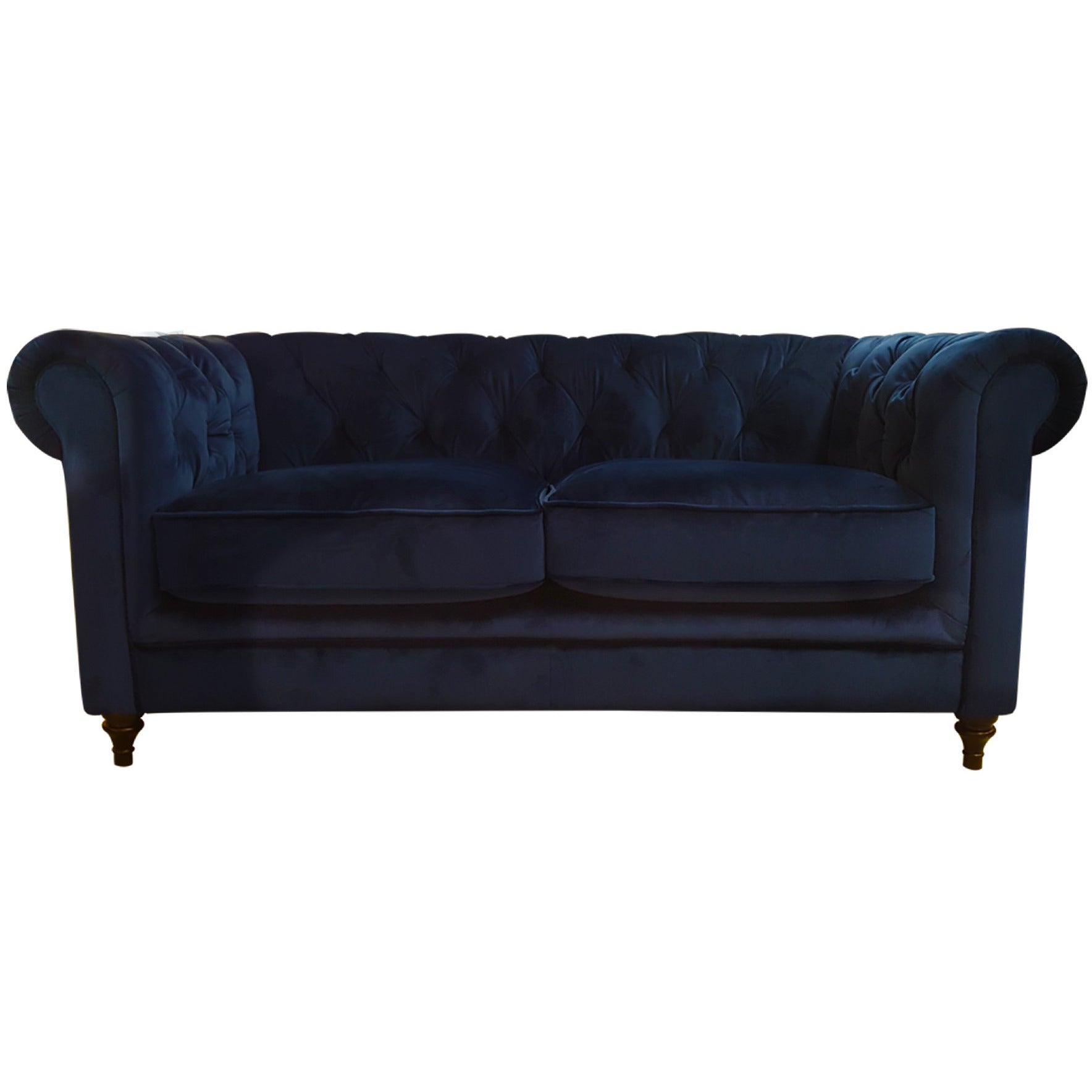 Chesterfield 2 Seater Velvet Sofa from Upstairs Downstairs Furniture in Lisburn, Monaghan and Enniskillen