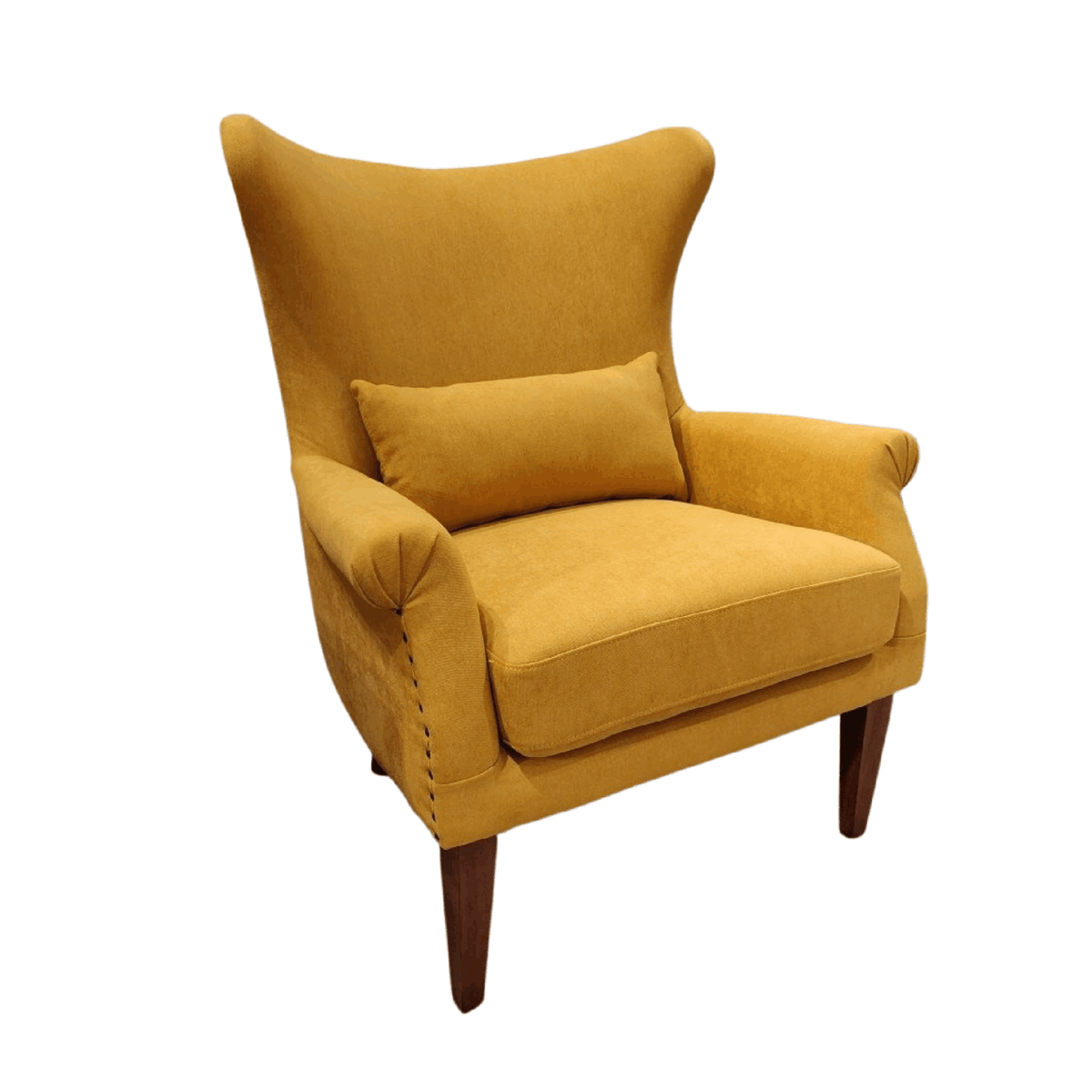 Myron Wing Chair Yellow
