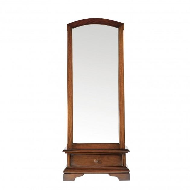 Normandie Cheval Mirror from Upstairs Downstairs Furniture in Lisburn, Monaghan and Enniskillen