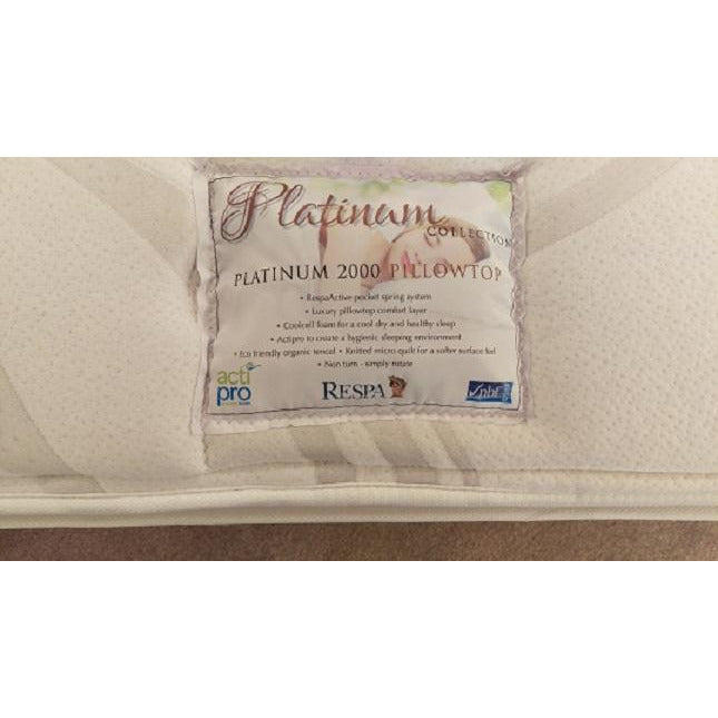 Respa Platinum 2000 5ft King Mattress from Upstairs Downstairs Furniture in Lisburn, Monaghan and Enniskillen